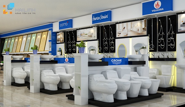 Đến Showroom Hải Linh để trải nghiệm không gian mua sắm thiết bị vệ sinh ưng ý