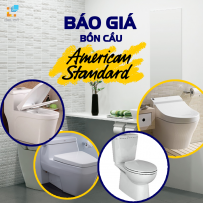 Bồn cầu American Standard có đắt không? Báo giá bồn cầu American Standard mới nhất