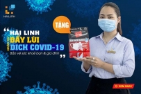 Cùng Hải Linh đánh bay Covid-19 - Tặng ngay combo nước rửa tay và khẩu trang