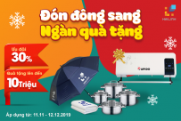 CHÀO ĐÔNG GIÁ SỐC, CƠN LỐC QUÀ TẶNG TẠI HỆ THỐNG SHOWROOM HẢI LINH