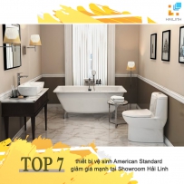 Top 7 thiết bị vệ sinh American Standard giảm giá mạnh tại Showroom Hải Linh