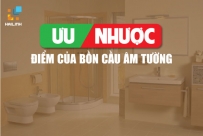 Ưu nhược điểm của bồn cầu âm tường mà bạn nên biết