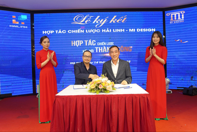 Lễ ký kết hợp tác chiến lược giữa Hải Linh và Mi - Design 